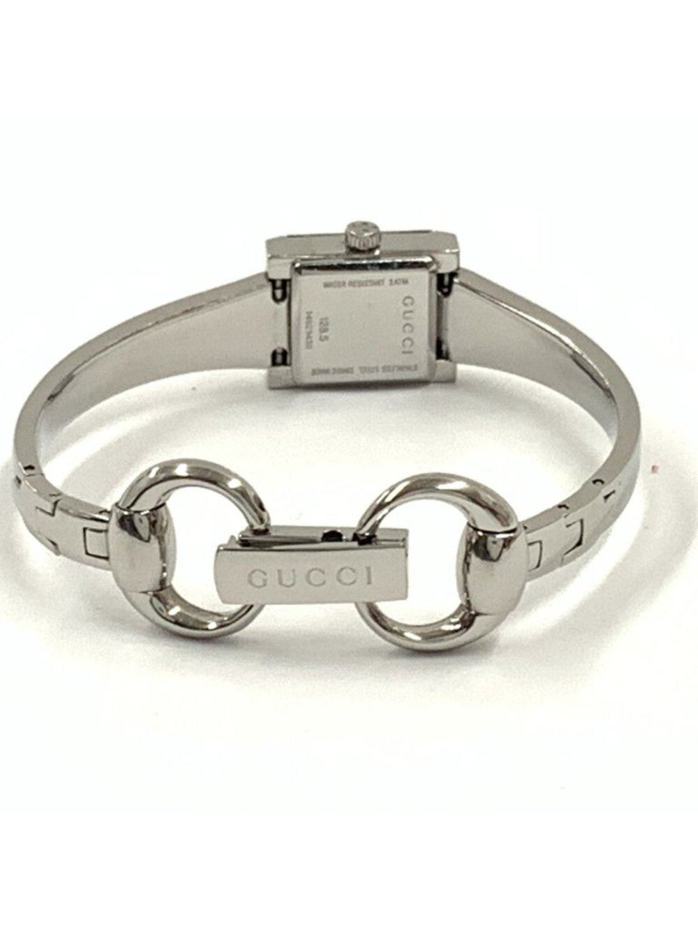 Gucci 128.5 Friends Bangle Watch Silver Pink - Picture 6 of 9